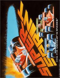 Box cover for Super Sprint on the Amstrad CPC.