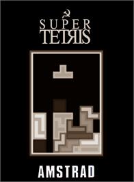 Box cover for Super Tetris on the Amstrad CPC.