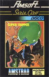 Box cover for Super Tripper on the Amstrad CPC.