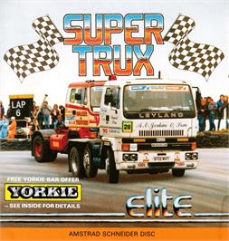 Box cover for Super Trux on the Amstrad CPC.