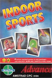 Box cover for Superstar Indoor Sports on the Amstrad CPC.