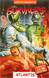 Box cover for Survivors on the Amstrad CPC.