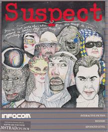 Box cover for Suspect on the Amstrad CPC.