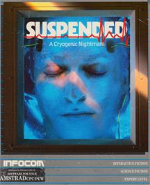 Box cover for Suspended on the Amstrad CPC.