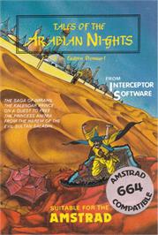 Box cover for Tales Of The Arabian Nights on the Amstrad CPC.