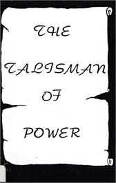 Box cover for Talisman Of Power, The on the Amstrad CPC.