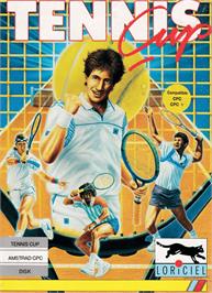 Box cover for Tennis Cup on the Amstrad CPC.