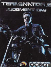 Box cover for Terminator 2 - Judgment Day on the Amstrad CPC.