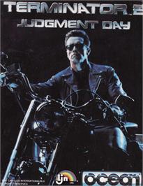 Box cover for Terminator 2 - Judgment Day on the Amstrad CPC.