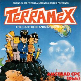 Box cover for Terramex on the Amstrad CPC.