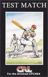 Box cover for Test Match on the Amstrad CPC.