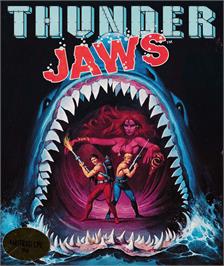 Box cover for Thunder Jaws on the Amstrad CPC.