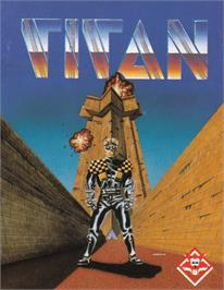 Box cover for Titan on the Amstrad CPC.