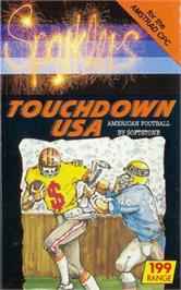 Box cover for Touchdown USA on the Amstrad CPC.