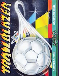 Box cover for Trailblazer on the Amstrad CPC.