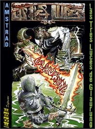 Box cover for Tres Luces De Glaurung, Las on the Amstrad CPC.