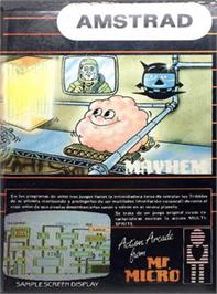 Box cover for Tribble Trouble on the Amstrad CPC.
