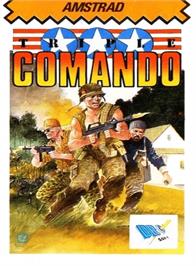 Box cover for Triple Comando on the Amstrad CPC.