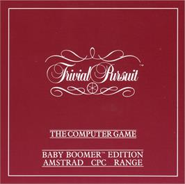 Box cover for Trivial Pursuit - Baby Boomer Edition on the Amstrad CPC.