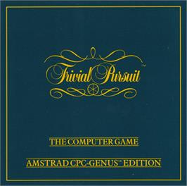 Box cover for Trivial Pursuit - Genus Edition on the Amstrad CPC.