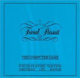 Box cover for Trivial Pursuit - Young Players Edition on the Amstrad CPC.