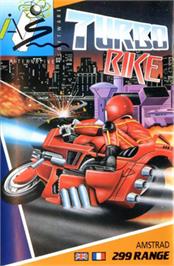 Box cover for Turbo Bike on the Amstrad CPC.