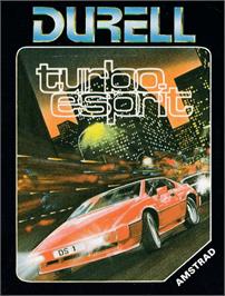 Box cover for Turbo Esprit on the Amstrad CPC.