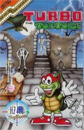Box cover for Turbo the Tortoise on the Amstrad CPC.