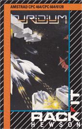 Box cover for Uridium on the Amstrad CPC.