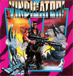 Box cover for Vindicator, The on the Amstrad CPC.