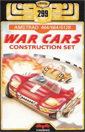 Box cover for War Cars Construction Set on the Amstrad CPC.