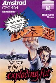 Box cover for Way Of The Exploding Fist, The on the Amstrad CPC.