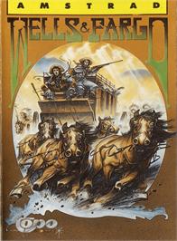Box cover for Wells & Fargo on the Amstrad CPC.