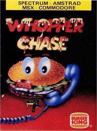 Box cover for Whopper Chase on the Amstrad CPC.