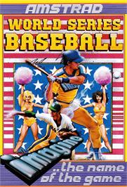 Box cover for World Series Baseball on the Amstrad CPC.