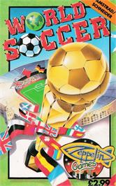 Box cover for World Soccer on the Amstrad CPC.