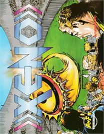 Box cover for Xeno on the Amstrad CPC.