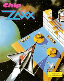 Box cover for Zaxx on the Amstrad CPC.