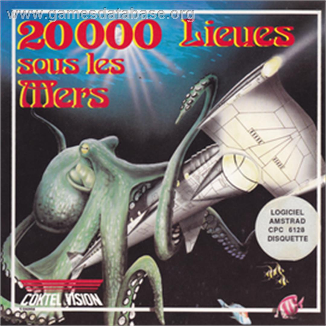 20,000 Leagues Under the Sea - Amstrad CPC - Artwork - Box