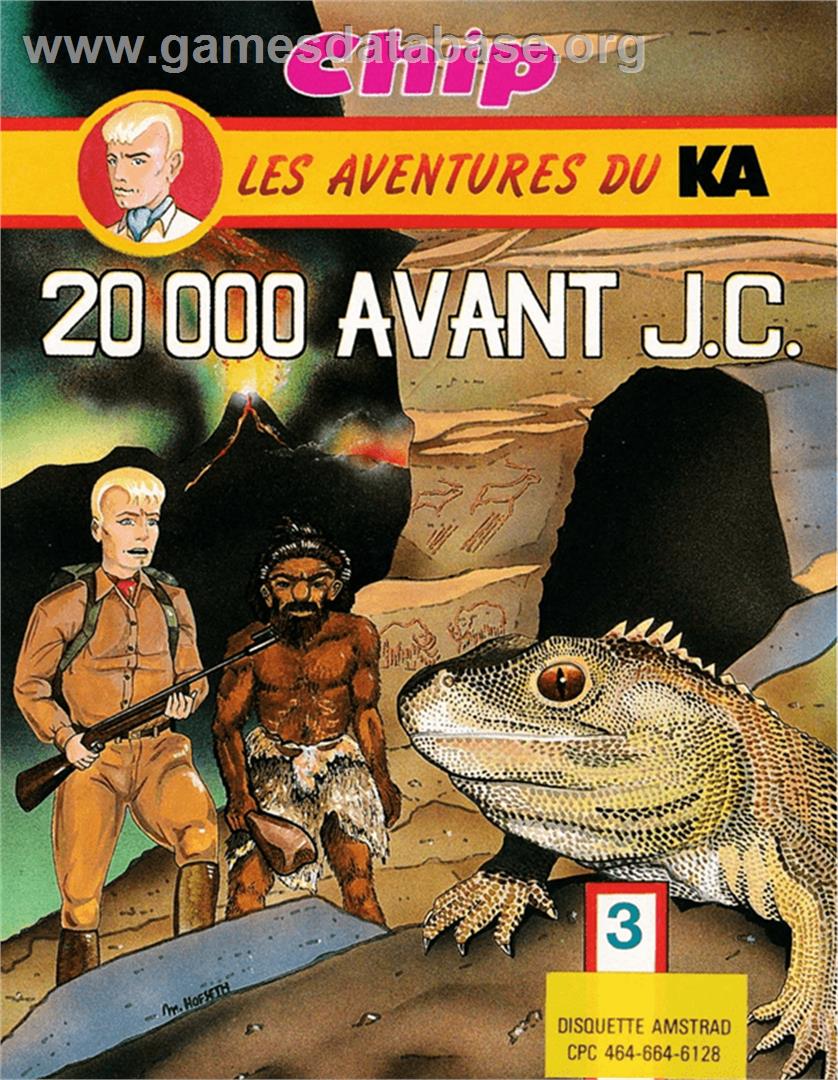 20 000 Avant J.c. - Amstrad CPC - Artwork - Box