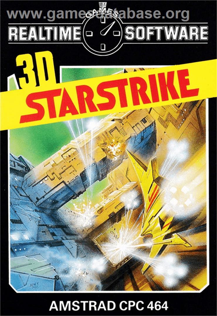 3D Starstrike - Amstrad CPC - Artwork - Box
