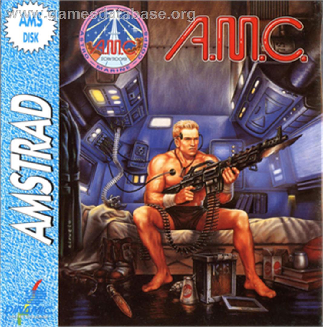 A.M.C.: Astro Marine Corps - Amstrad CPC - Artwork - Box