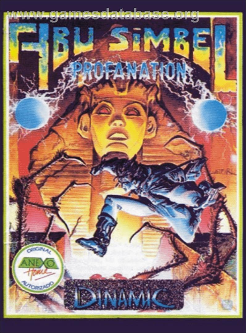 Abu Simbel Profanation - Amstrad CPC - Artwork - Box