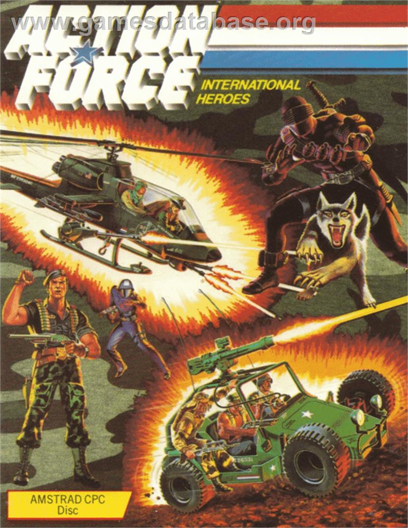 Action Force - Amstrad CPC - Artwork - Box