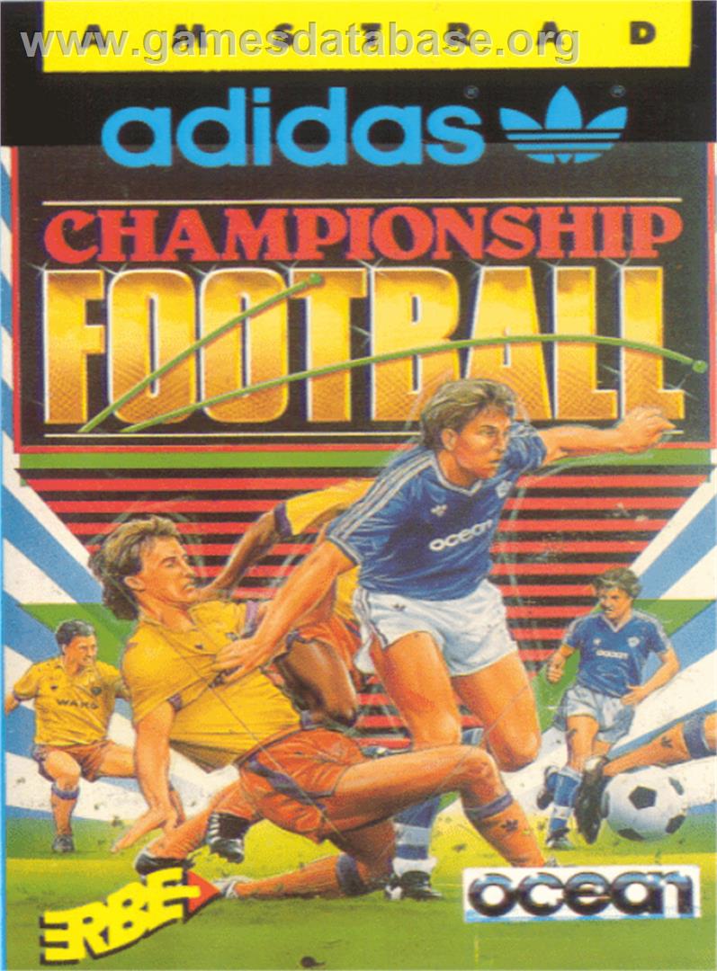 Adidas Championship Football - Amstrad CPC - Artwork - Box