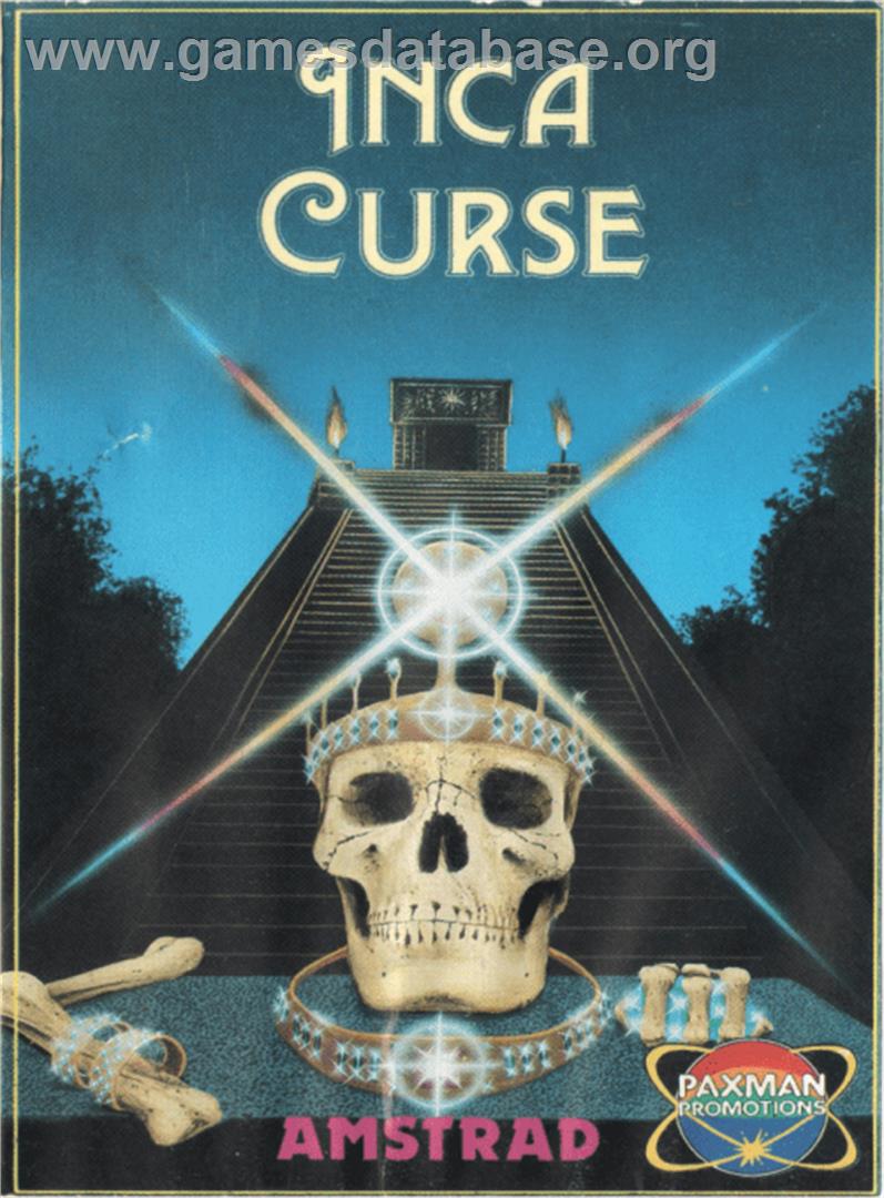 Adventure B: Inca Curse - Amstrad CPC - Artwork - Box