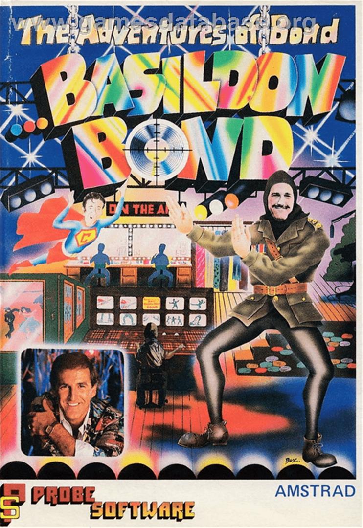 Adventures of Bond... Basildon Bond - Amstrad CPC - Artwork - Box