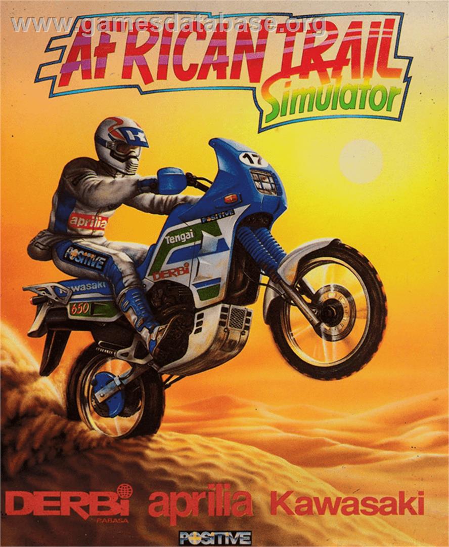 African Trail Simulator - Amstrad CPC - Artwork - Box