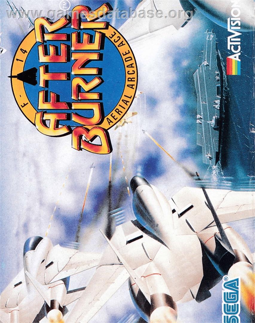 After Burner - Amstrad CPC - Artwork - Box