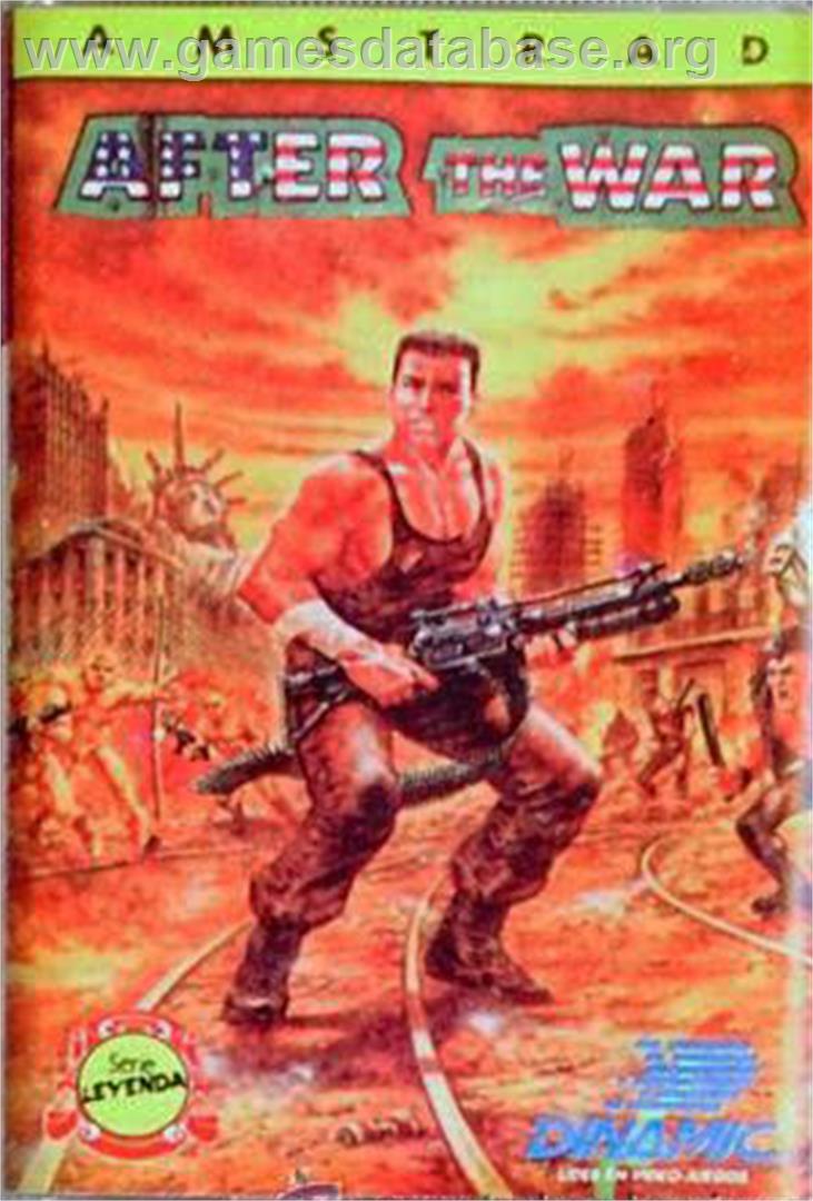 After the War - Amstrad CPC - Artwork - Box